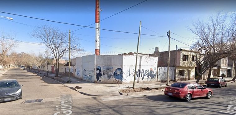 La zona de Dorrego donde detuvieron a los asaltantes