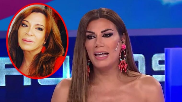 Lizy Tagliani y Florencia de la V