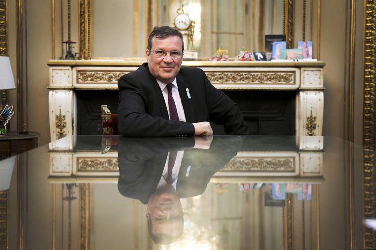 El ministro de Cultura, Tristán Bauer. Foto: Télam