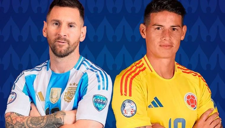 Argentina y Colombia van por el título de la Copa América 2024.