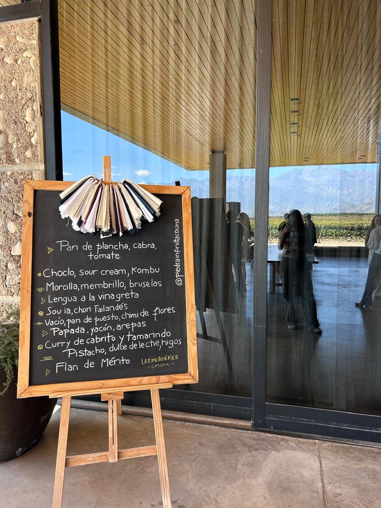 El menú de Latinoamérica Cocina celebrado en Zuccardi Valle de Uco. El menú de Latinoamérica Cocina celebrado en Zuccardi Valle de Uco.