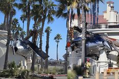 Así quedó el helicóptero Así quedó el helicóptero