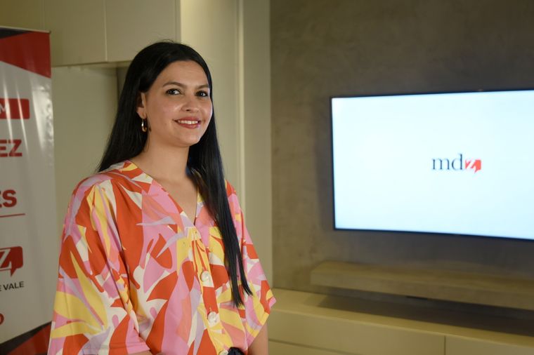 La intendenta Flor Destéfanis en la entrevista de MDZ Foto: Maximiliano Ríos/MDZ