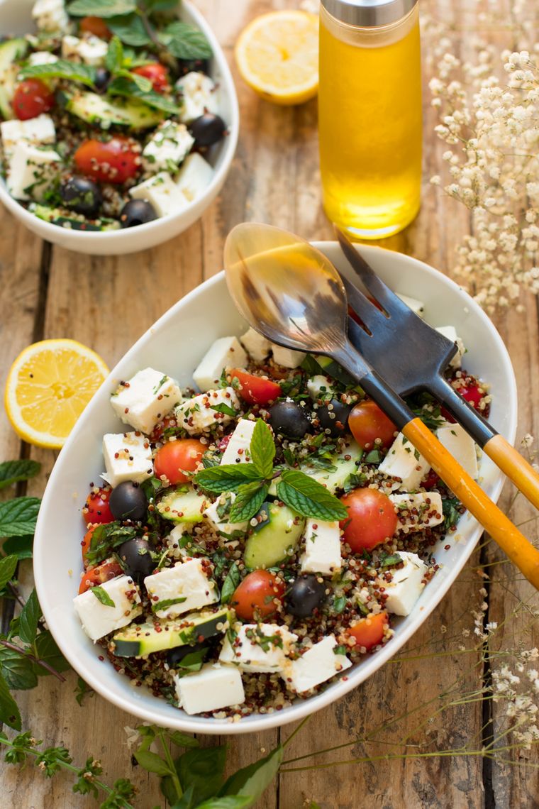 Aprendé a preparar esta ensalada de quinoa. Aprendé a preparar esta ensalada de quinoa.