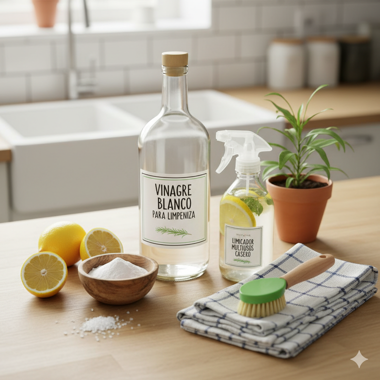Un ingrediente con muchos usos para la limpieza.&nbsp;