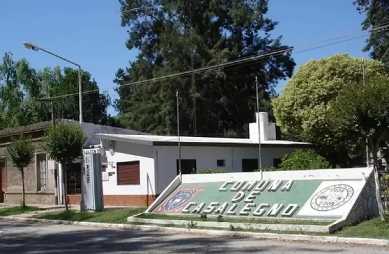 En comuna de Casalengo se dio un insólito hecho