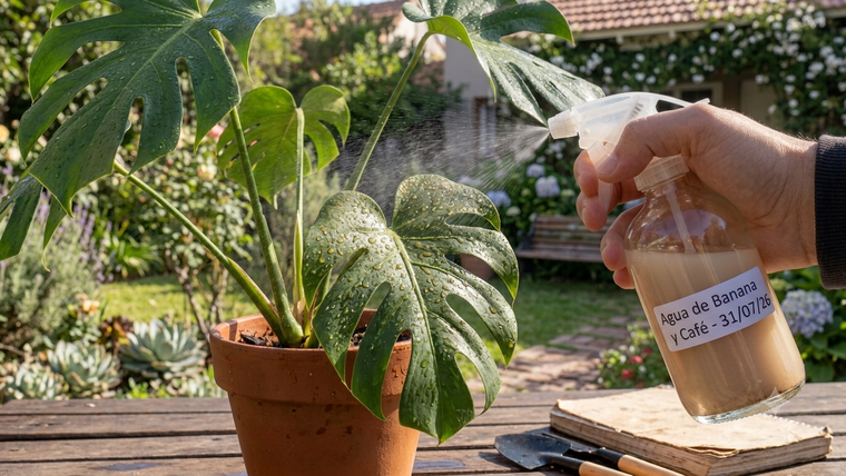 El mimo para la monstera que se puede hacer en casa.