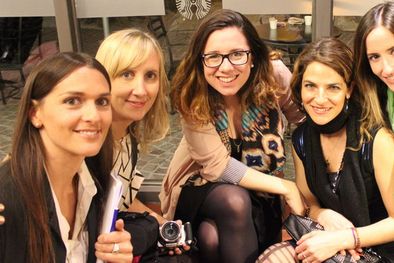 MDZol | Nazaret Pereira Esley -PuntoCreativo-, Mariana Frolhich, Candela Llanos, Irina Surif -MKT Starbucks Argentina-y Pilar Pose -PuntoCreativo-, llegaron a Mendoza para el lanzamiento de la marca. Foto: Gentileza