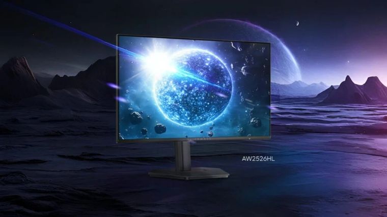Alienware AW2526HL: frecuencia de 300 Hz nativos en un formato de 24,5 pulgadas para eSports.