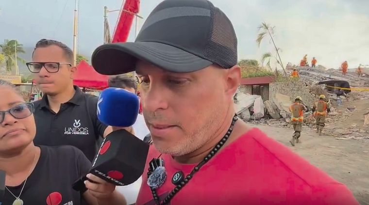 Marcos Gamez, el papá de Lucas.&nbsp;