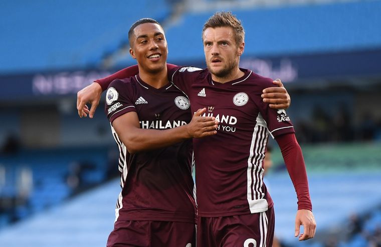 Leicester Leicester sorprendió al Manchester City y lo goleó a domicilio Foto: EFE