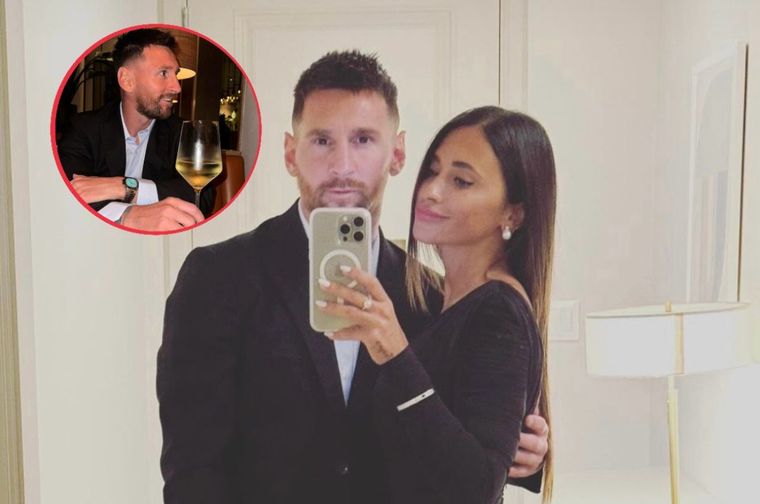 La salida romántica de Messi y Antonela tras el amistoso con Newells Foto: @antonelaroccuzzo