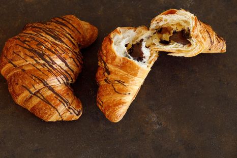 Receta de croissant rellena de Nutella, la perdición Receta de croissant rellena de Nutella, la perdición
