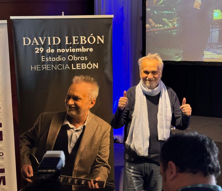David Lebón se presentará en el Estadio Obras el 29 de noviembre. Foto: Gabriel Sotelo