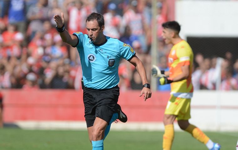 Fernando Rapallino protagonizó una situación inédita. Foto: Télam