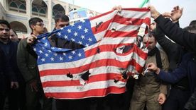 Parte de la población iraní protestó este viernes por la muerte de Soleimani en un ataque por parte de EE.UU.