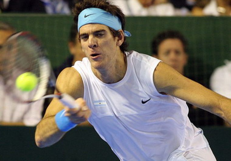 Del Potro se lesionó y no pudo. Foto: Fotobaires