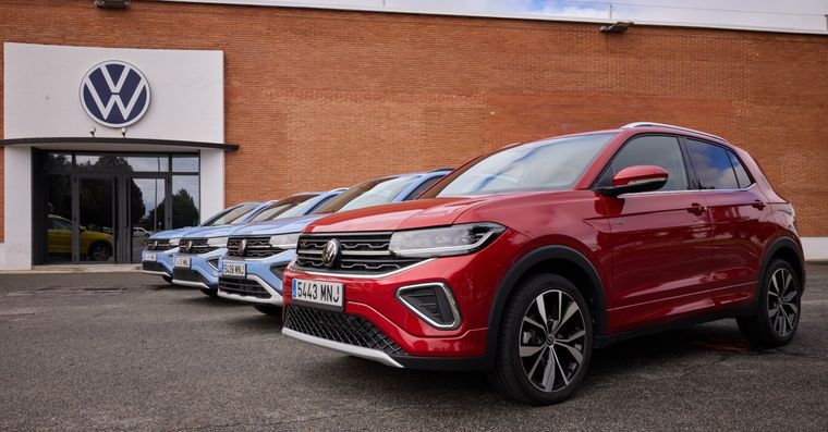 Así es el nuevo Volkswagen T-Cross Foto: Volkswagen