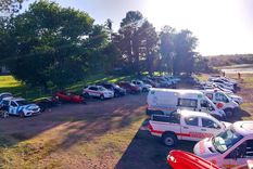 Desde la Federación de Bomberos Voluntarios de la provincia de Córdoba se dio a conocer el hallazgo del cuerpo en inmediaciones del sector donde había caído Foto: Facebook Bomberos Voluntarios de Mina Clavero