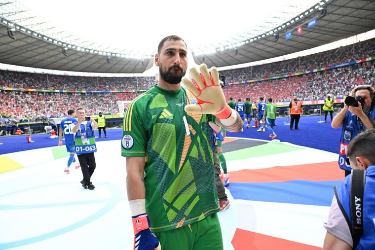 Gianluigi Donnarumma habló tras la derrota. Foto: EFE