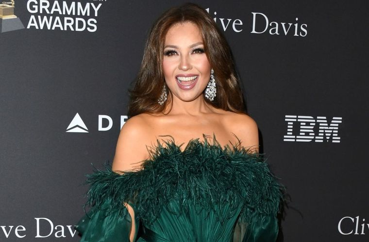 Thalía luce los bodies como nadie. Foto: La Opinion
