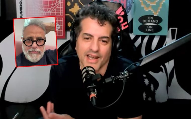 Ángel de Brito definió a Jorge Rial en su paso por Nadie dice nada. Foto: Captura video / Instagram Jorge Rial