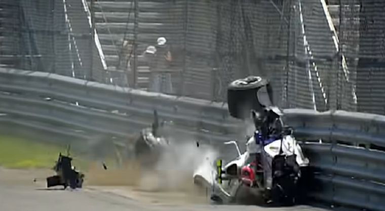 El accidente de Robert Kubica en Canadá llegó hasta el Vaticano.