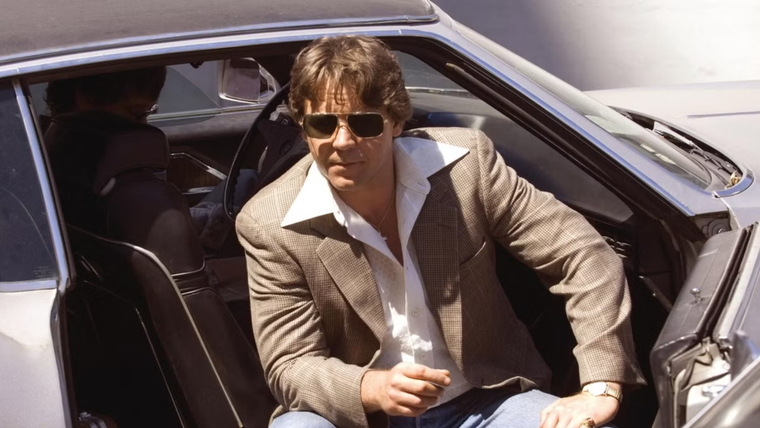 Russell Crowe en American Gangster. Russell Crowe en American Gangster.