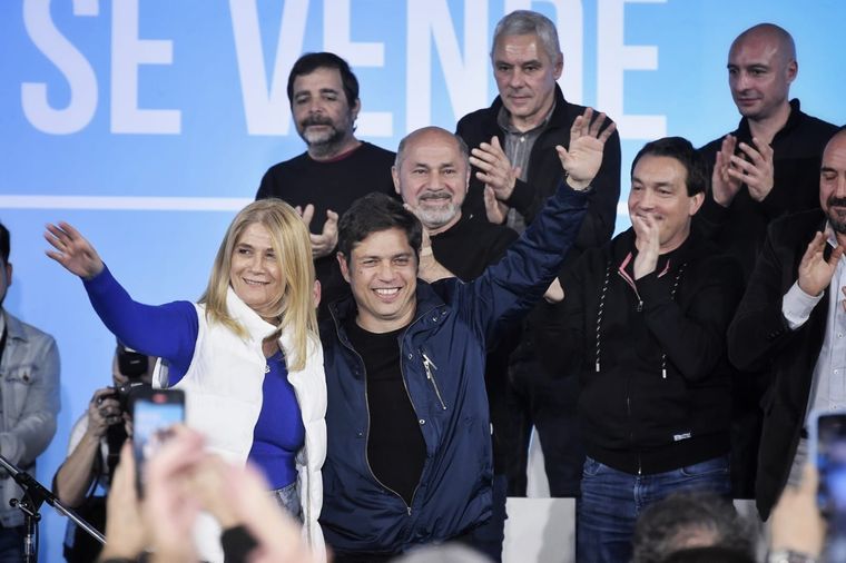 Axel Kicillof durante su acto en Mar Chiquita Foto: Prensa Axel Kicillof
