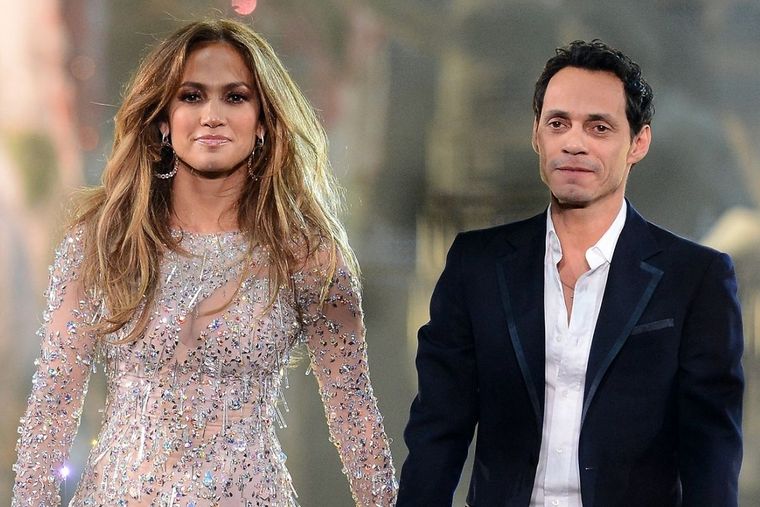 Jennifer Lopez y Marc Anthony Foto: Vanity Fair