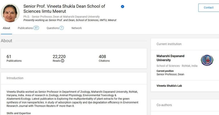 En India, Vineeta, protagonista del En India, Vineeta, protagonista del