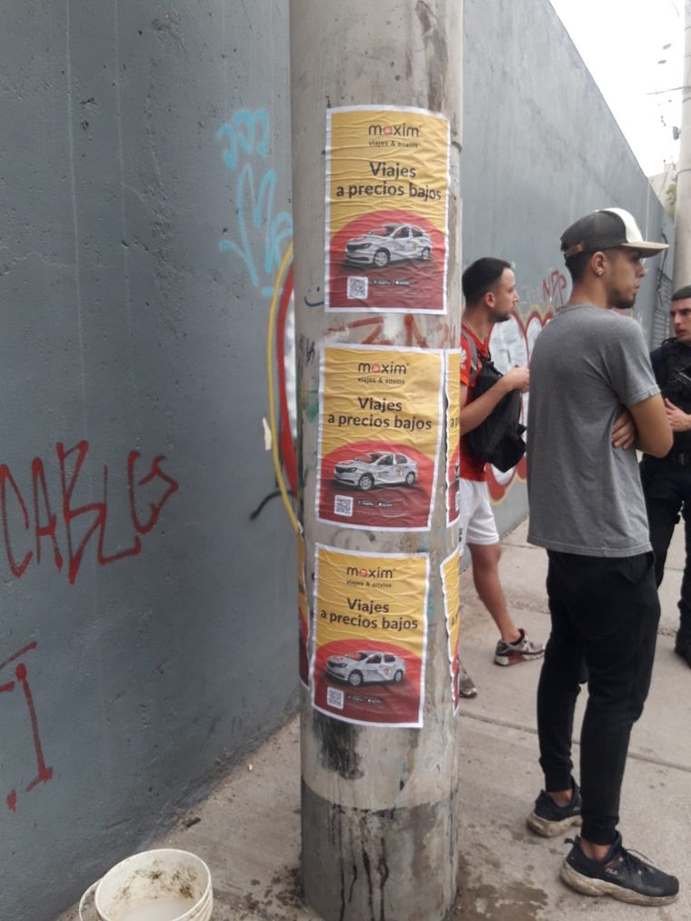 La aplicación ha sido multada en reiteradas ocasiones Foto: Prensa Ciudad de Mendoza