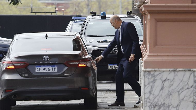 Federico Sturzenegger en Casa Rosada