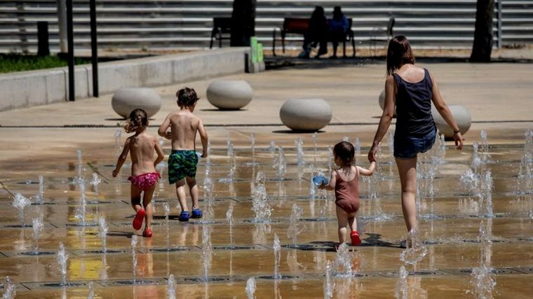 La ola de calor en España es histórica. Foto: LaVanguardia.
