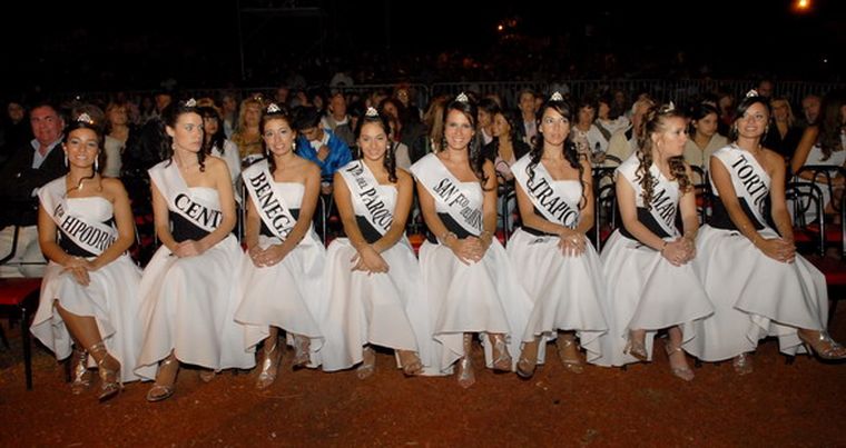Las ocho candidatas a la espera del resultado final. Foto: Nacho Gaffuri / MDZ