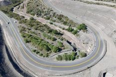 Así luce ahora el circuito de Papagayos, la ruta 99. Foto: Prensa Gobierno Mendoza Así luce ahora el circuito de Papagayos, la ruta 99. Foto: Prensa Gobierno Mendoza