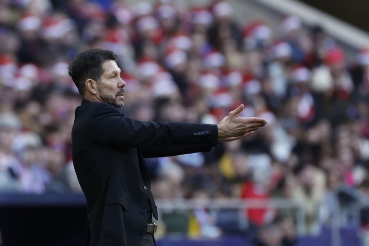 El Cholo Simeone y una marca que agranda su figura en el Atlético de Madrid. Foto: EFE