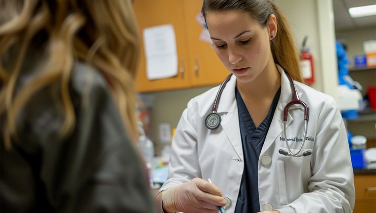 Cambian el sistema de puntuación del examen para favorecer a los médicos argentinos. Foto: Imagen ilustrativa MDZ