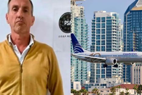 El pasajero detenido por tener sexo en un avión. El pasajero detenido por tener sexo en un avión.