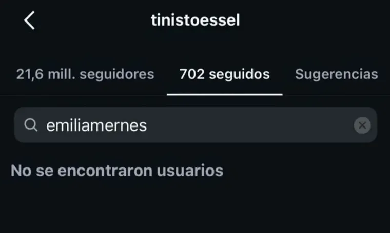 Tini Stoessel tomó la decisión de romper vínculos virtuales con su colega. Tini Stoessel tomó la decisión de romper vínculos virtuales con su colega.