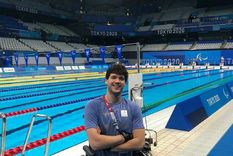 Matías De Andrade ganó la sexta medalla para la Argentina. Foto: ParaDeportes Matías De Andrade ganó la sexta medalla para la Argentina. Foto: ParaDeportes