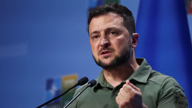 Volodímir Zelenski, presidente de Ucrania. Foto: Noticias Argentinas