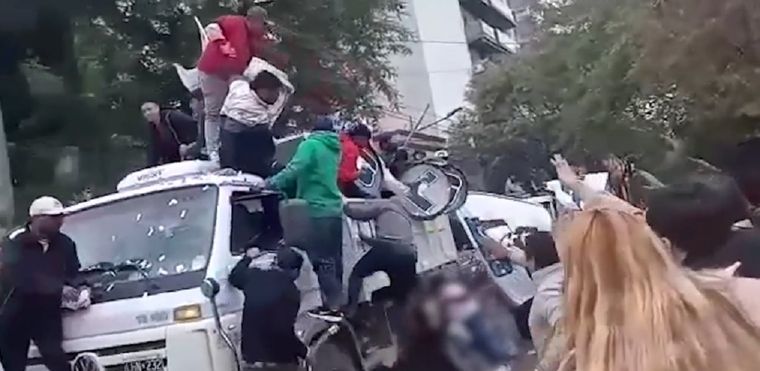 El episodio se produjo en el cierre de una campaña