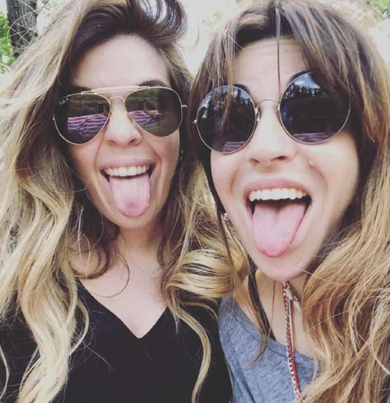 Dalma y Gianinna Maradona Foto: Instagram