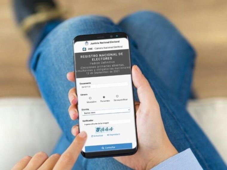 Consultá dónde votás el domingo 22 de octubre Foto: NA