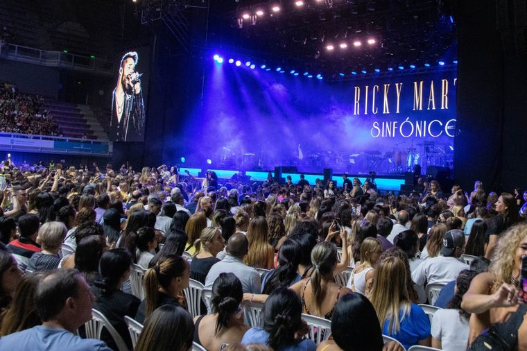 Ricky Martin cantó en el Aconcagua Arena en febrero del 2023. Ricky Martin cantó en el Aconcagua Arena en febrero del 2023.