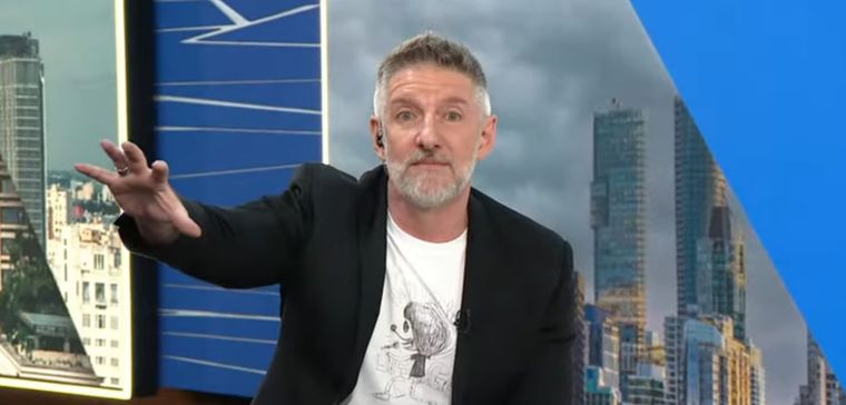 Luis Novaresio cuestionó a Traniela con un duro reposteo en X. Foto: Captura La Nación+.