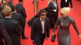 El paso de Paola por la red carpet de Cannes 2024. Foto: Gentileza