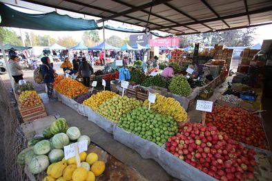 MDZol | El crecimiento de las ferias de Ugarteche se nota domingo tras domingo, y aparece como una buena oportunidad de negocio Foto: Maximiliano Ríos/MDZ
