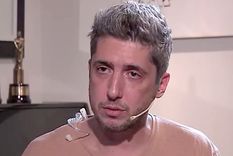 Jey Mammon en un momento de su entrevista con Baby Etchecopar Foto: Captura TV